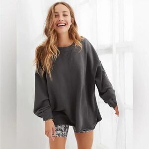 Aerie Down to Earth Oversized Sweatshirt